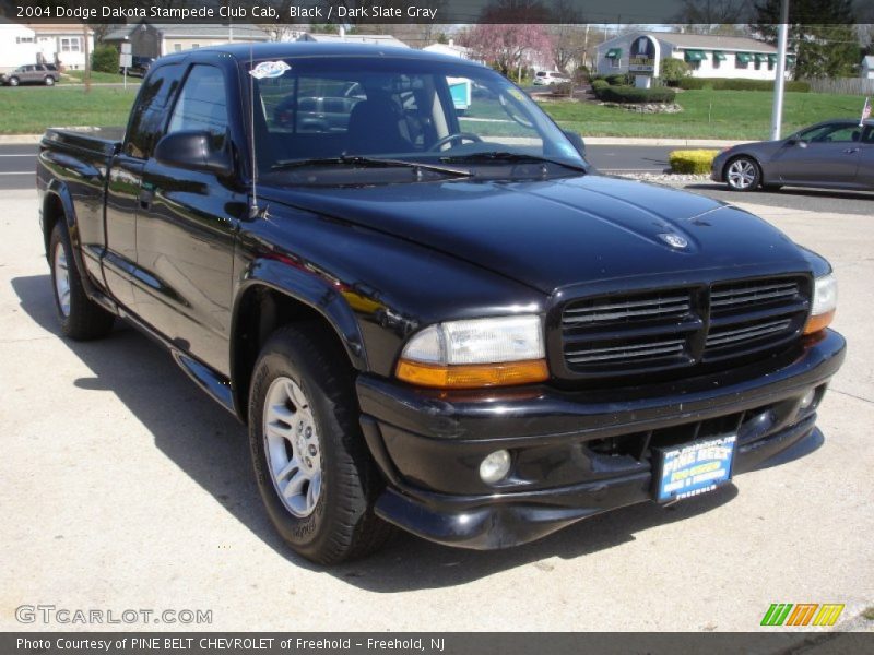 Black / Dark Slate Gray 2004 Dodge Dakota Stampede Club Cab