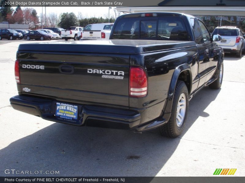 Black / Dark Slate Gray 2004 Dodge Dakota Stampede Club Cab