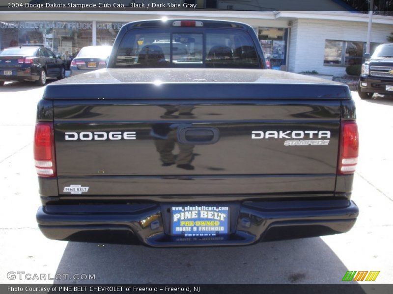 Black / Dark Slate Gray 2004 Dodge Dakota Stampede Club Cab