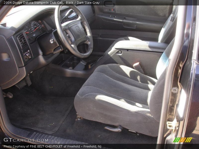 Black / Dark Slate Gray 2004 Dodge Dakota Stampede Club Cab