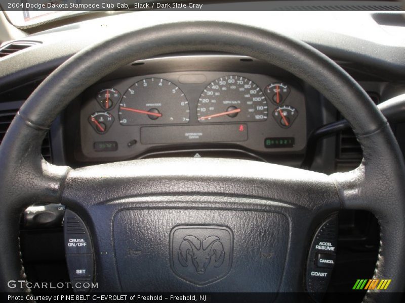 Black / Dark Slate Gray 2004 Dodge Dakota Stampede Club Cab