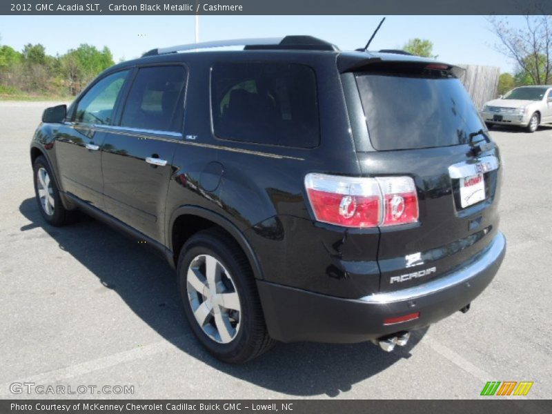 Carbon Black Metallic / Cashmere 2012 GMC Acadia SLT