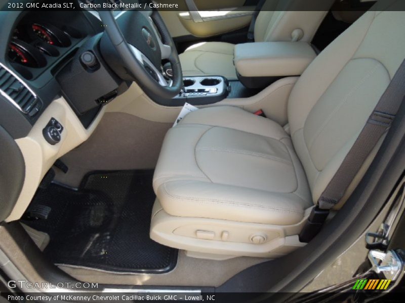 Carbon Black Metallic / Cashmere 2012 GMC Acadia SLT