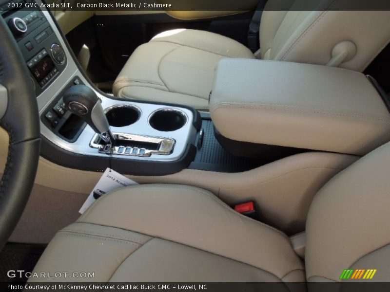 Carbon Black Metallic / Cashmere 2012 GMC Acadia SLT