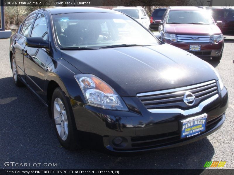 Super Black / Charcoal 2009 Nissan Altima 2.5 SL