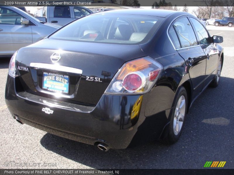 Super Black / Charcoal 2009 Nissan Altima 2.5 SL