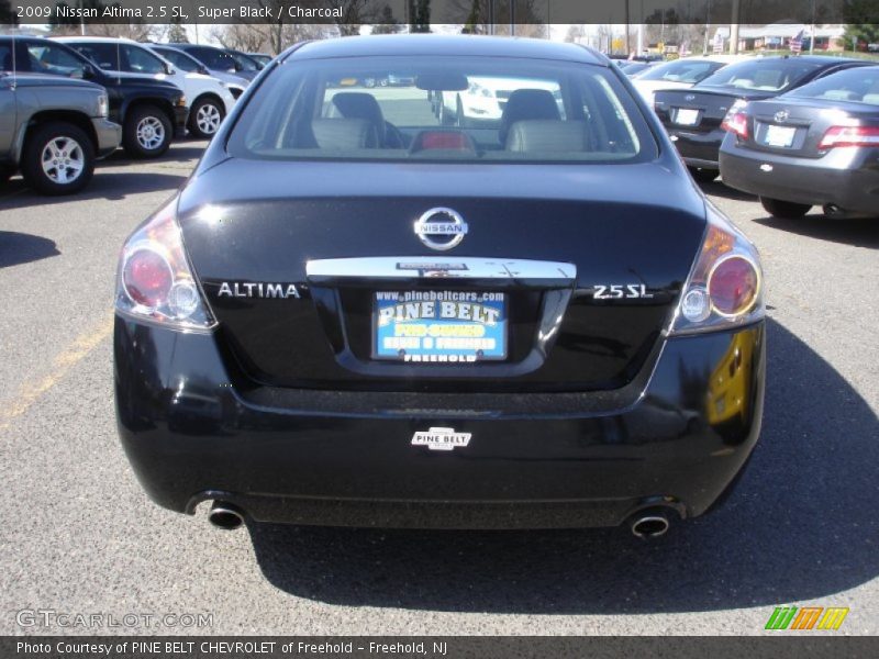 Super Black / Charcoal 2009 Nissan Altima 2.5 SL