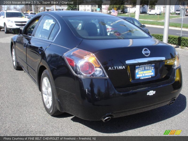 Super Black / Charcoal 2009 Nissan Altima 2.5 SL