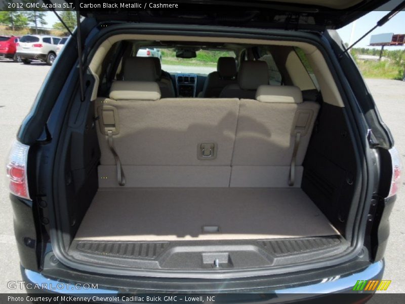 Carbon Black Metallic / Cashmere 2012 GMC Acadia SLT
