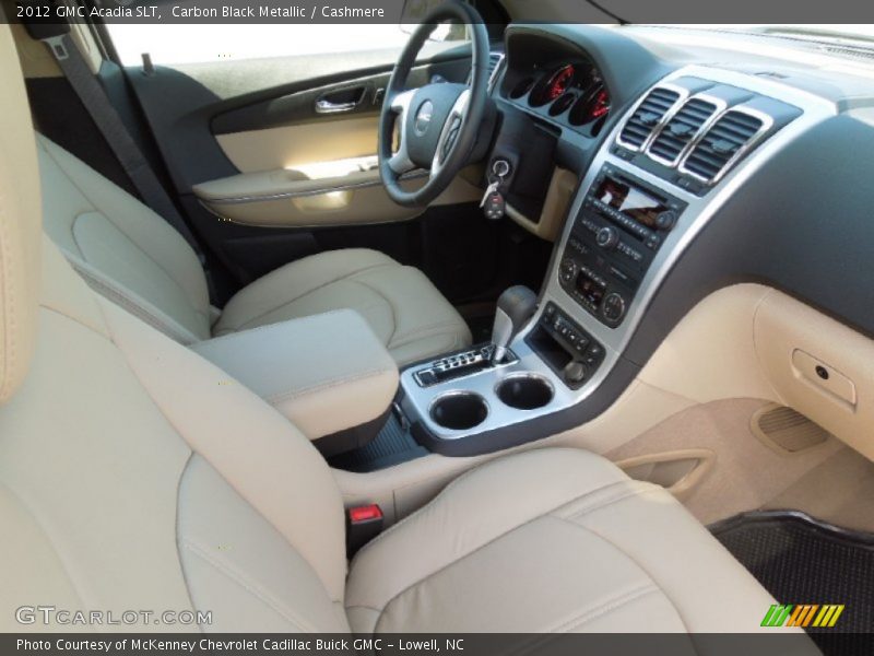 Carbon Black Metallic / Cashmere 2012 GMC Acadia SLT