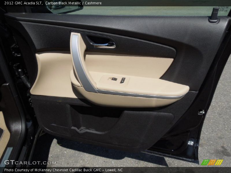 Carbon Black Metallic / Cashmere 2012 GMC Acadia SLT