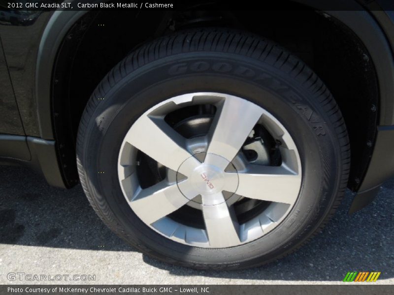 Carbon Black Metallic / Cashmere 2012 GMC Acadia SLT
