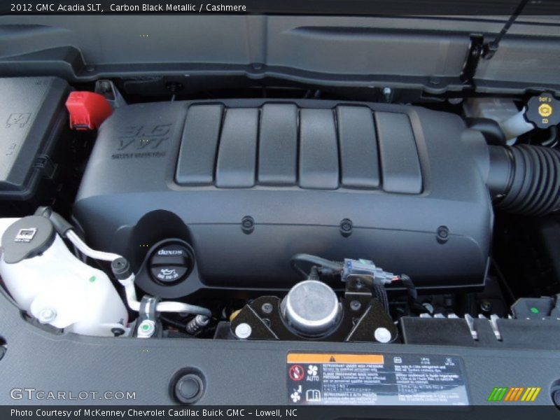 Carbon Black Metallic / Cashmere 2012 GMC Acadia SLT