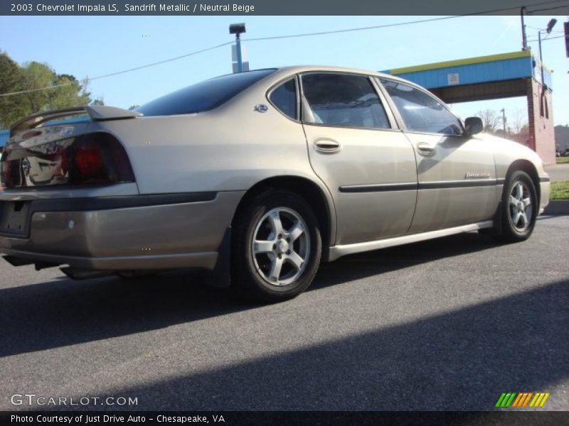 Sandrift Metallic / Neutral Beige 2003 Chevrolet Impala LS