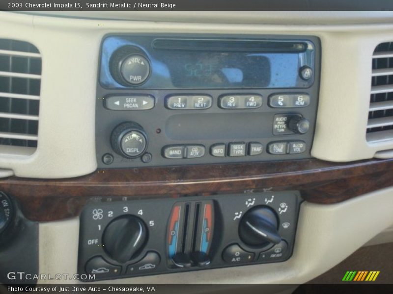 Sandrift Metallic / Neutral Beige 2003 Chevrolet Impala LS