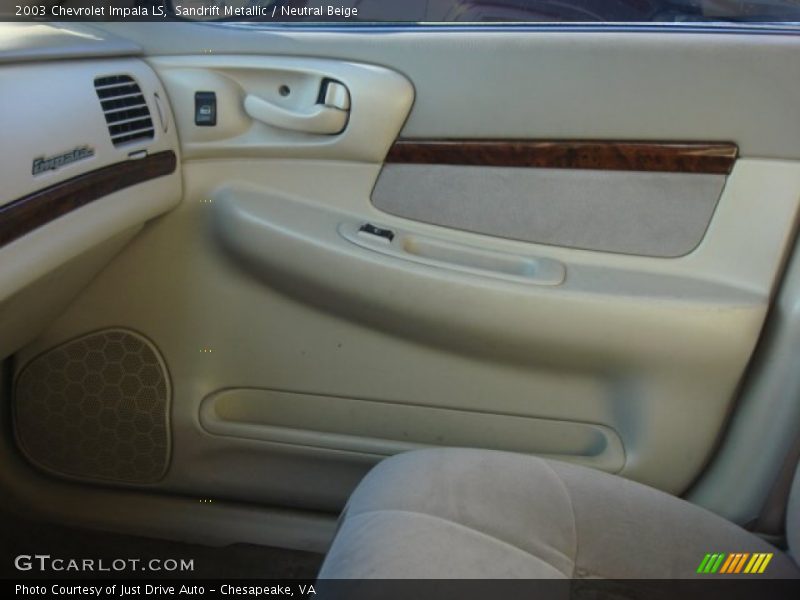 Sandrift Metallic / Neutral Beige 2003 Chevrolet Impala LS