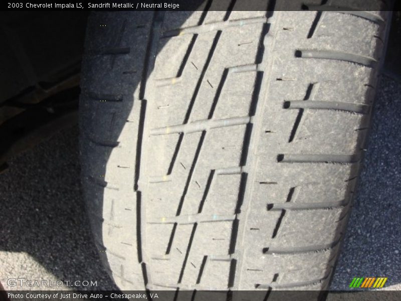Sandrift Metallic / Neutral Beige 2003 Chevrolet Impala LS