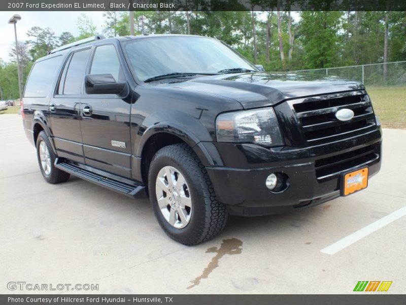Black / Charcoal Black 2007 Ford Expedition EL Limited