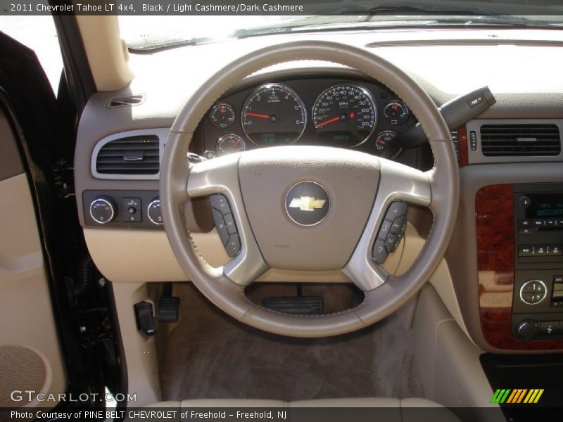 Black / Light Cashmere/Dark Cashmere 2011 Chevrolet Tahoe LT 4x4