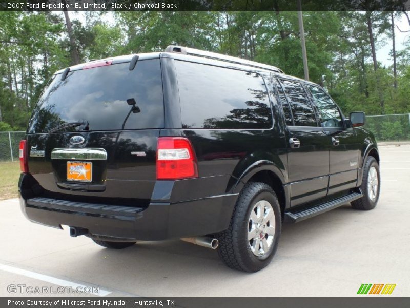 Black / Charcoal Black 2007 Ford Expedition EL Limited