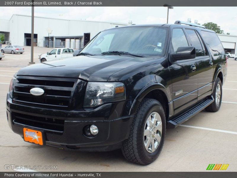 Black / Charcoal Black 2007 Ford Expedition EL Limited