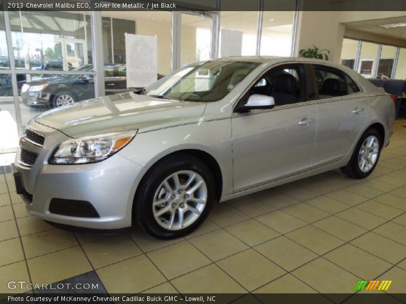 Silver Ice Metallic / Jet Black 2013 Chevrolet Malibu ECO