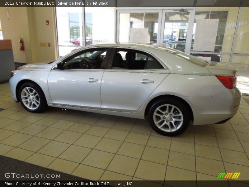Silver Ice Metallic / Jet Black 2013 Chevrolet Malibu ECO