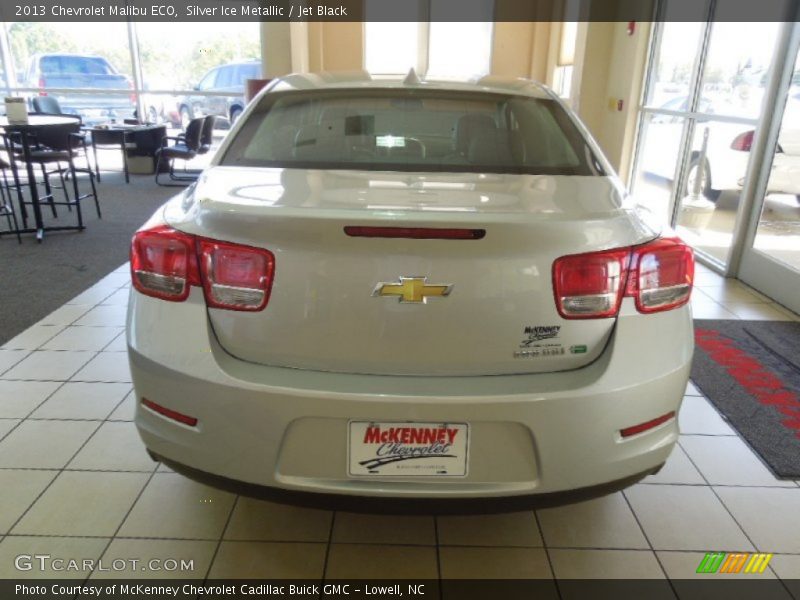 Silver Ice Metallic / Jet Black 2013 Chevrolet Malibu ECO