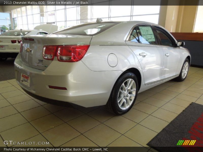 Silver Ice Metallic / Jet Black 2013 Chevrolet Malibu ECO