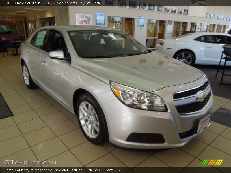 Silver Ice Metallic / Jet Black 2013 Chevrolet Malibu ECO