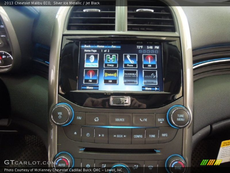 Silver Ice Metallic / Jet Black 2013 Chevrolet Malibu ECO