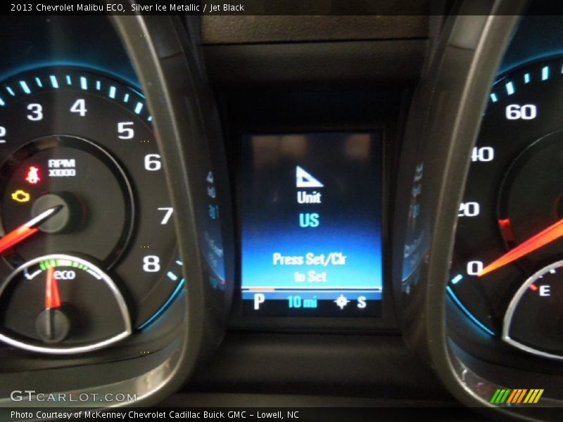 Silver Ice Metallic / Jet Black 2013 Chevrolet Malibu ECO