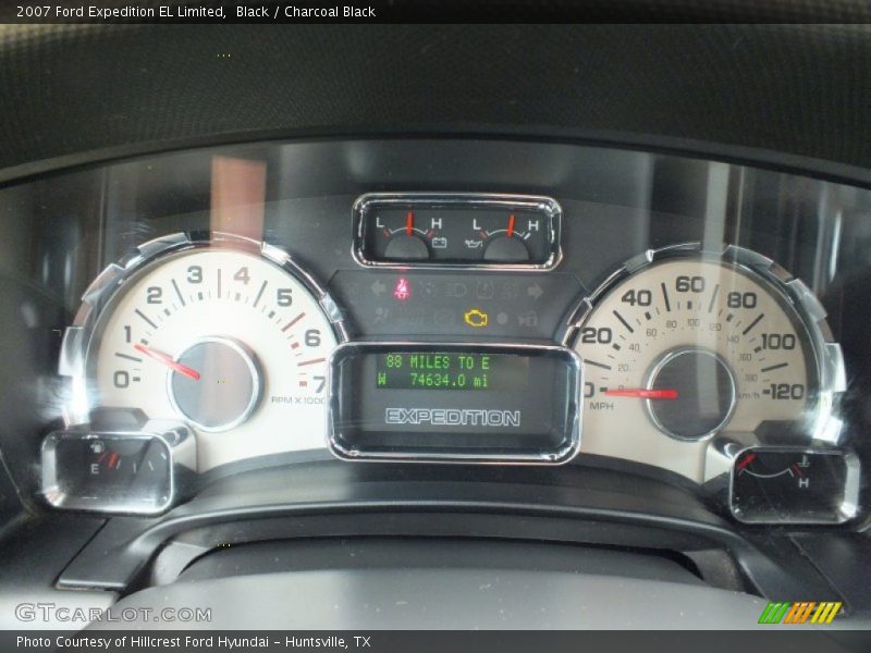 Black / Charcoal Black 2007 Ford Expedition EL Limited