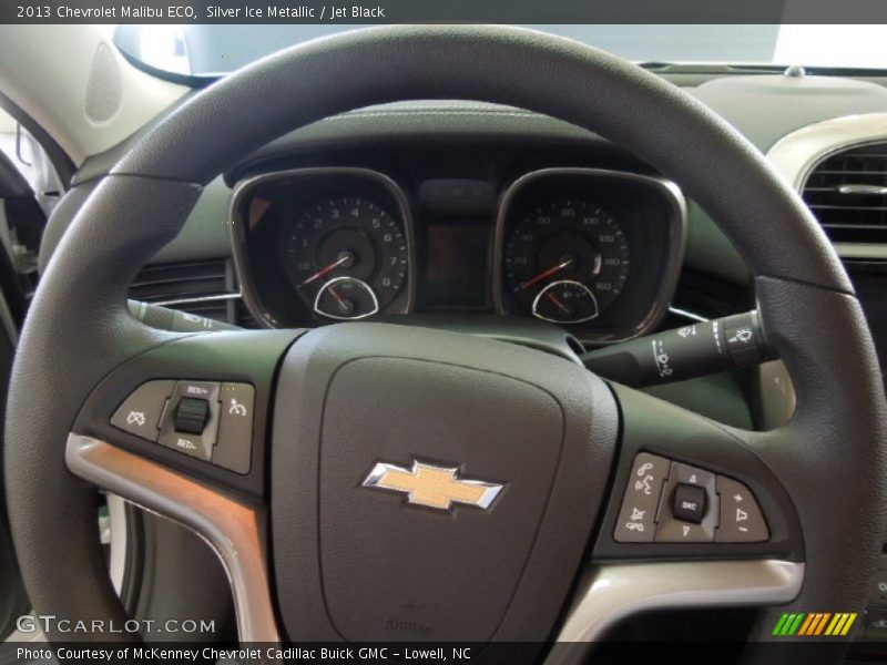 Silver Ice Metallic / Jet Black 2013 Chevrolet Malibu ECO