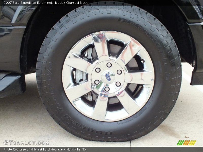 Black / Charcoal Black 2007 Ford Expedition EL Limited