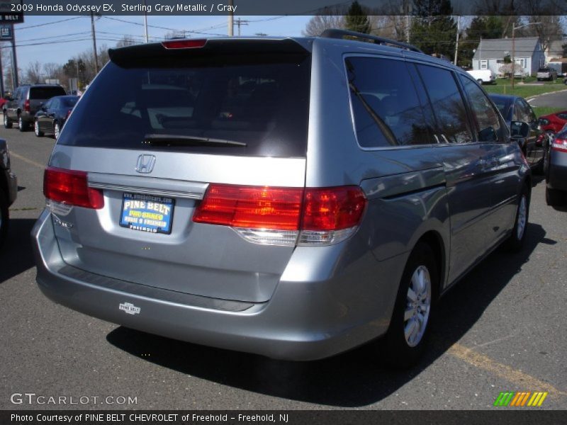 Sterling Gray Metallic / Gray 2009 Honda Odyssey EX