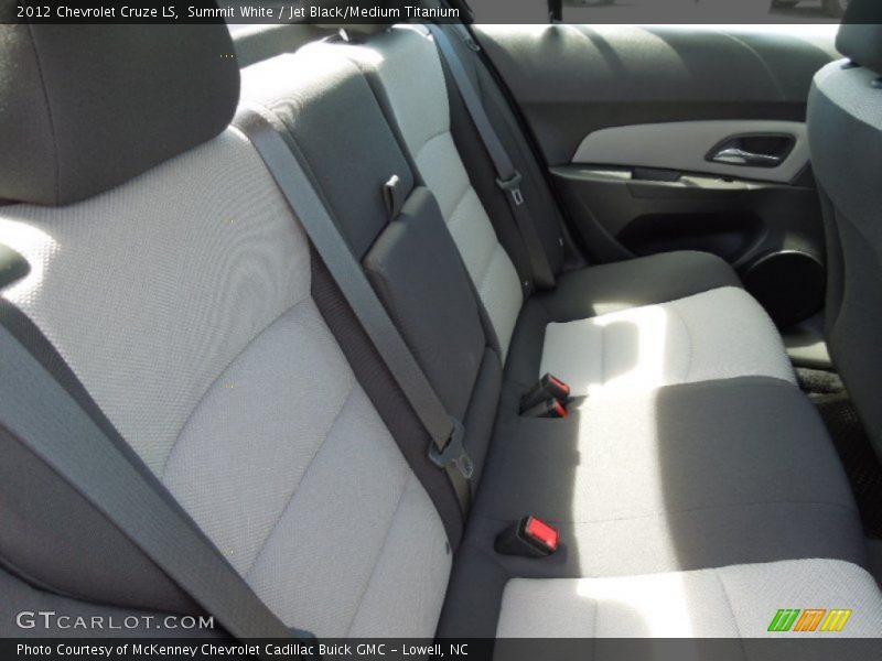 Summit White / Jet Black/Medium Titanium 2012 Chevrolet Cruze LS