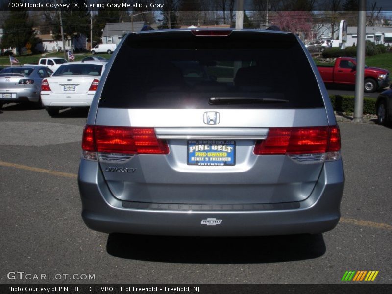 Sterling Gray Metallic / Gray 2009 Honda Odyssey EX