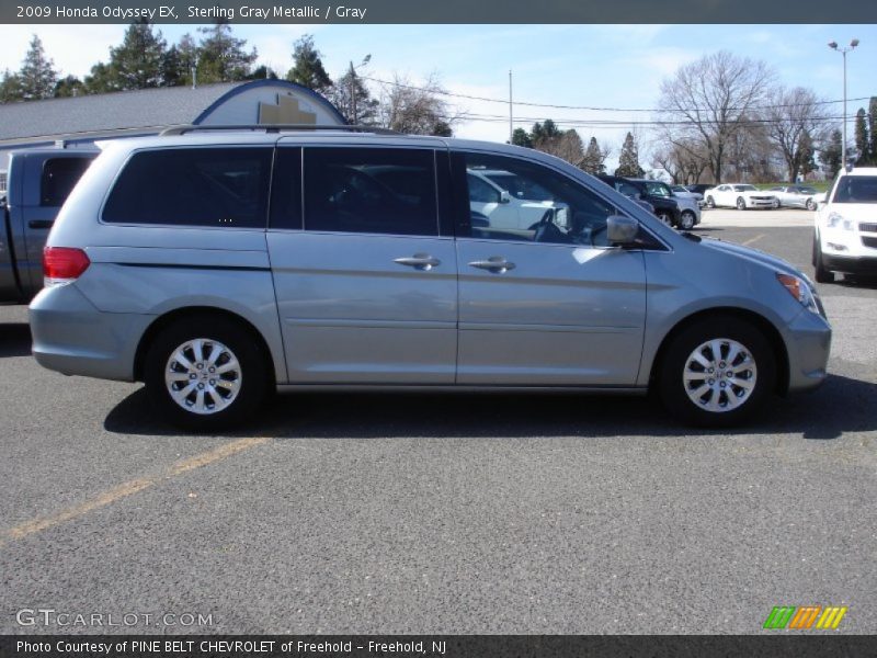 Sterling Gray Metallic / Gray 2009 Honda Odyssey EX