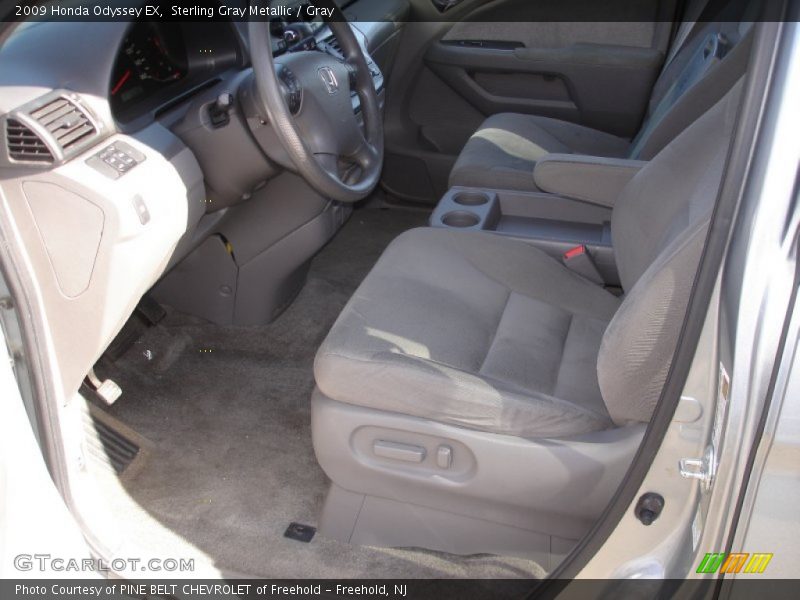 Sterling Gray Metallic / Gray 2009 Honda Odyssey EX