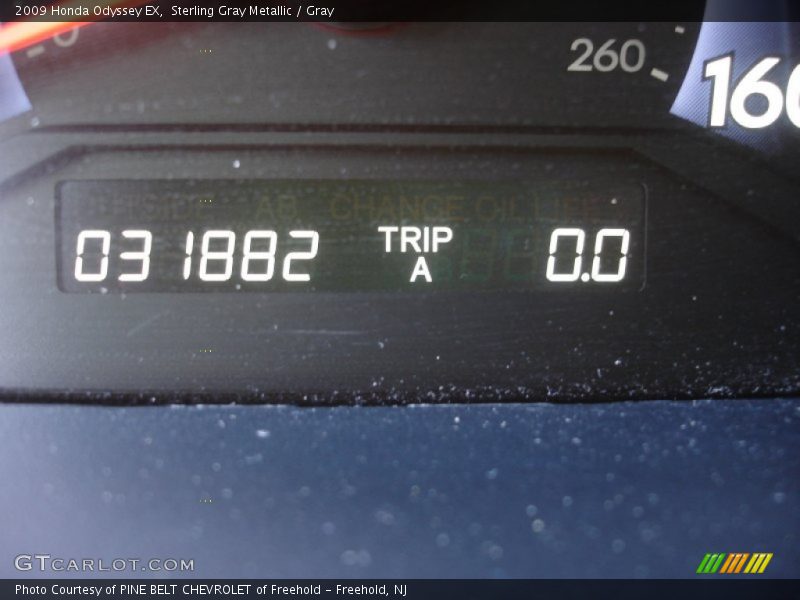 Sterling Gray Metallic / Gray 2009 Honda Odyssey EX