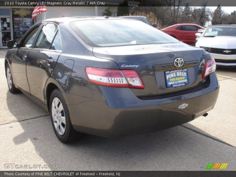 Magnetic Gray Metallic / Ash Gray 2010 Toyota Camry LE
