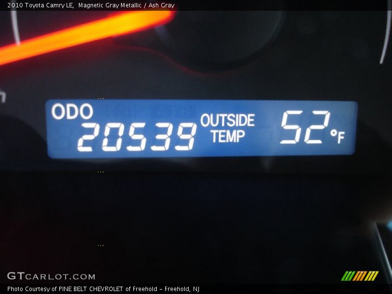 Magnetic Gray Metallic / Ash Gray 2010 Toyota Camry LE
