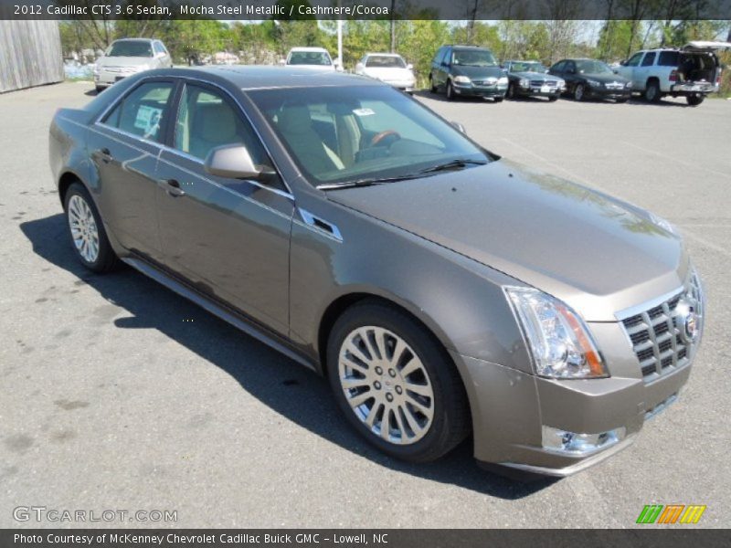 Mocha Steel Metallic / Cashmere/Cocoa 2012 Cadillac CTS 3.6 Sedan