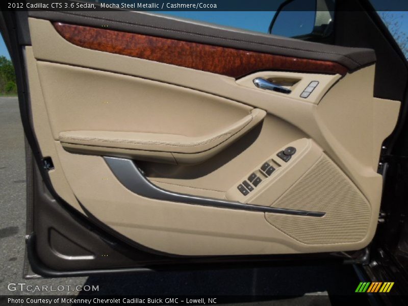 Mocha Steel Metallic / Cashmere/Cocoa 2012 Cadillac CTS 3.6 Sedan