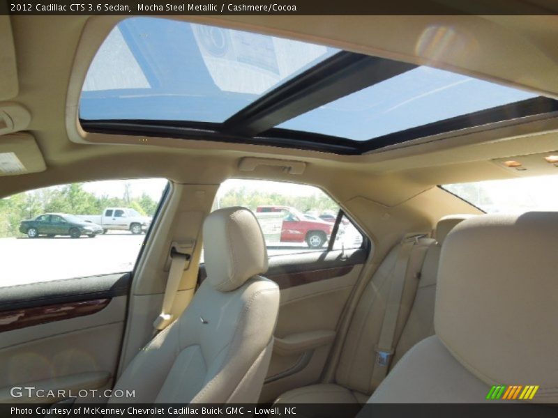 Mocha Steel Metallic / Cashmere/Cocoa 2012 Cadillac CTS 3.6 Sedan