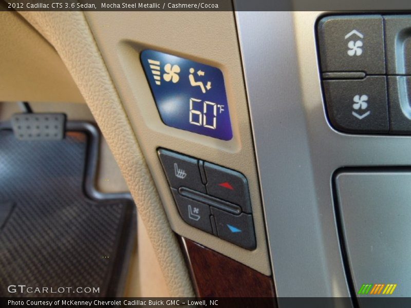 Mocha Steel Metallic / Cashmere/Cocoa 2012 Cadillac CTS 3.6 Sedan
