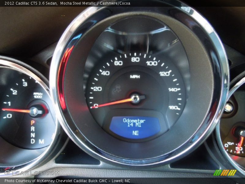 Mocha Steel Metallic / Cashmere/Cocoa 2012 Cadillac CTS 3.6 Sedan
