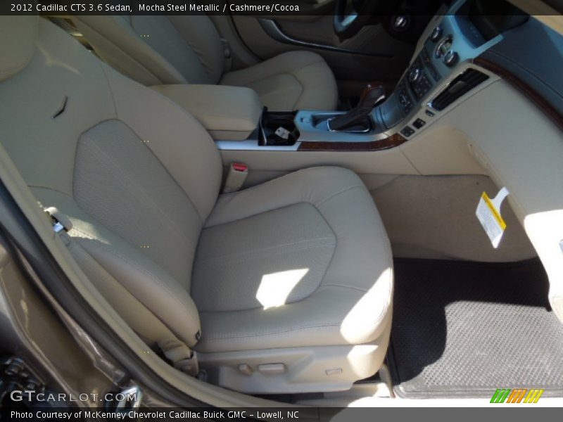 Mocha Steel Metallic / Cashmere/Cocoa 2012 Cadillac CTS 3.6 Sedan