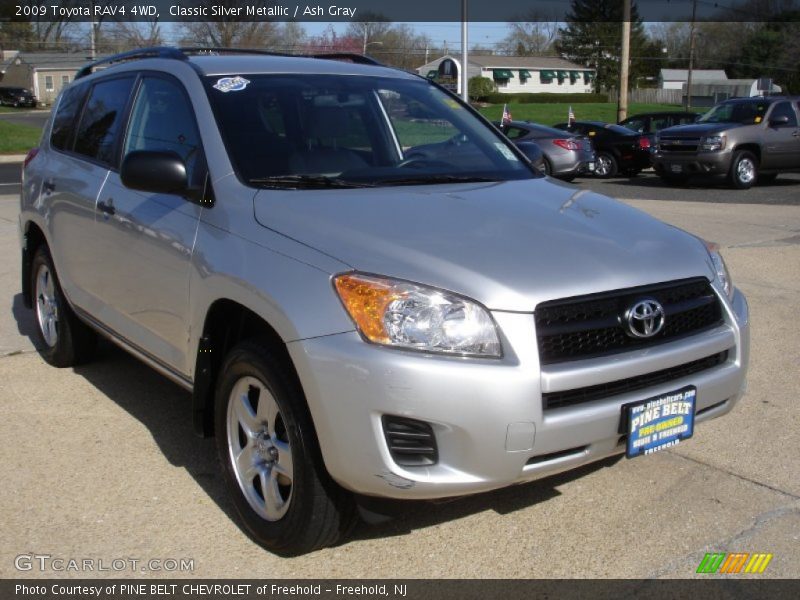 Classic Silver Metallic / Ash Gray 2009 Toyota RAV4 4WD